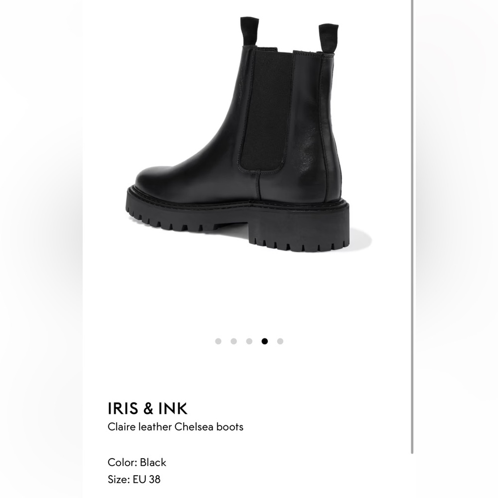 Iris & Ink, Claire leather chelsea boot